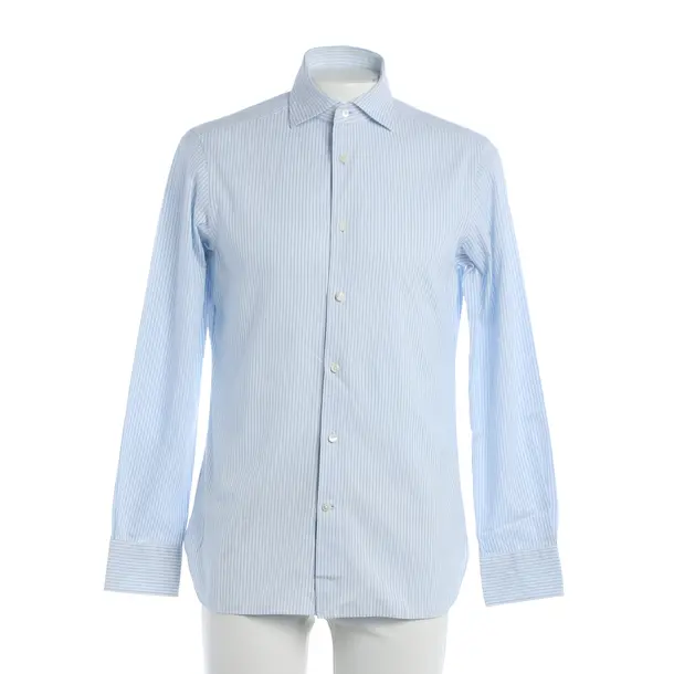 Hemd, in Blau, Baumwolle, Zegna