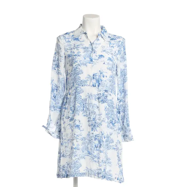 Dress, in Blue, Viscose, Rich & Royal