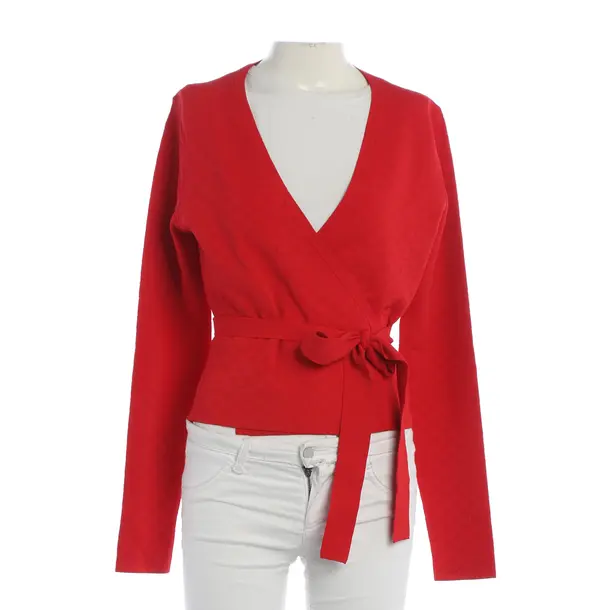 Cardigan, in Red, Viscose, Diane von Furstenberg
