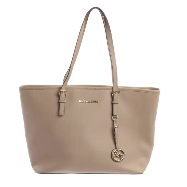 Shoulder Bag, in Light Brown, Leather, Michael Kors