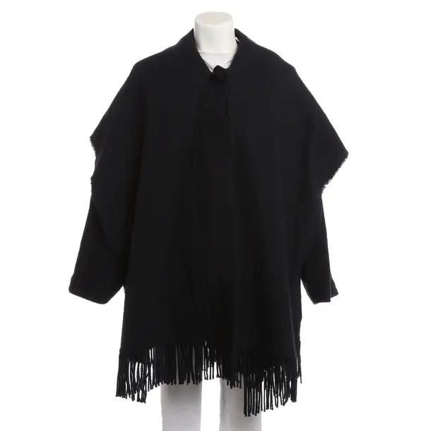 Mid-Season Coat, in Navy, Wool, Isabel Marant Étoile