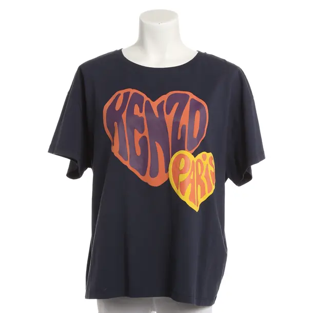 Shirt, in Blau, Baumwolle, Kenzo