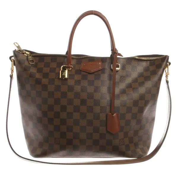 Handbag, in Brown, Canvas, Louis Vuitton
