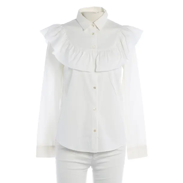 Bluse, in Weiß, Baumwolle, Red Valentino