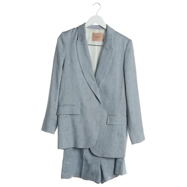 Set, in Blue, Linen, Twin Set