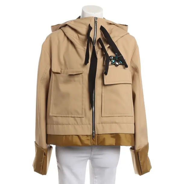 Summer Jacket, in Light Brown, Polyester, Dorothee Schumacher