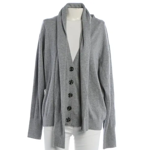 Cardigan, in Gray, Cashmere, Dorothee Schumacher