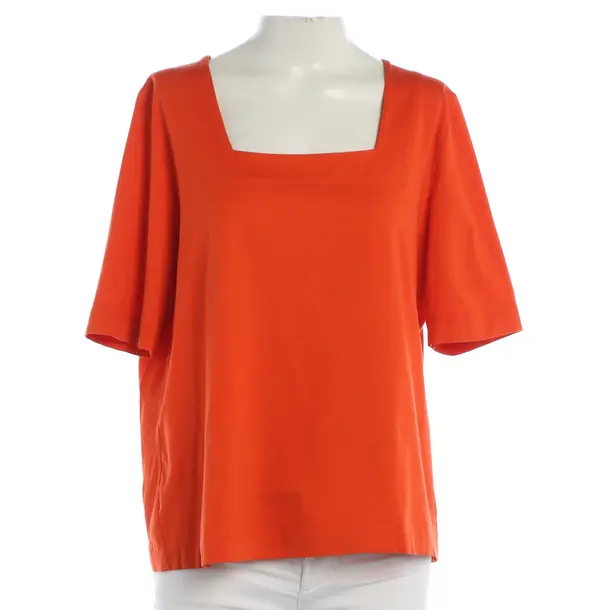 Shirt, in Dark Orange, Cotton, Akris