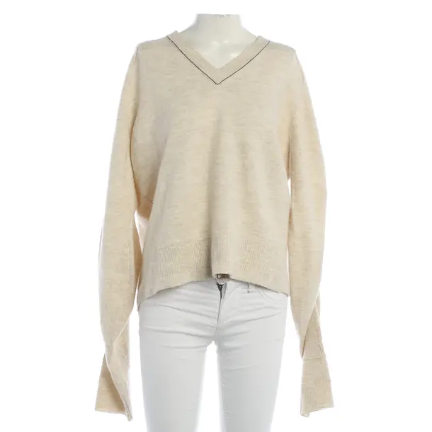 Jumper, in Beige, Wool, Céline