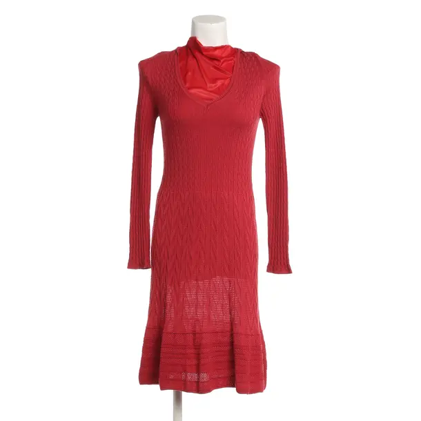 Dress, in Red, Wool, Missoni M