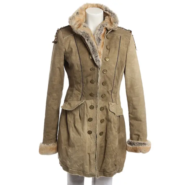 Winter Coat, in Light Brown, Cotton, Sportalm