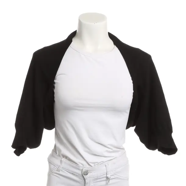 Bolero Jacket, in Black, Cotton, Strenesse