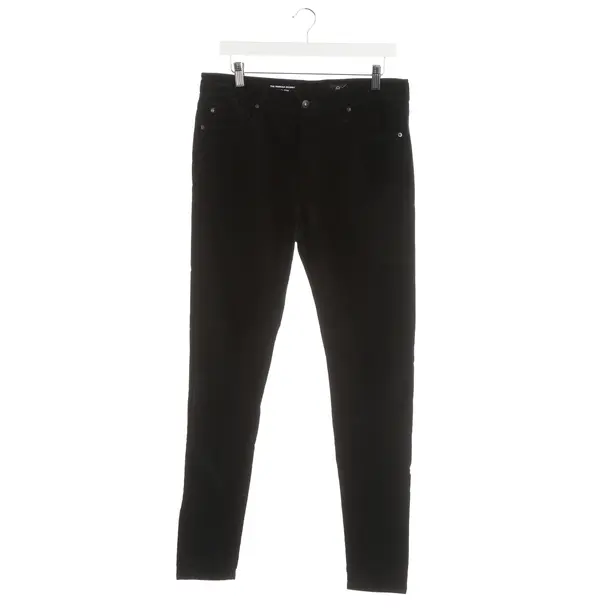 Pants, in Black, Cotton, Adriano Goldschmied