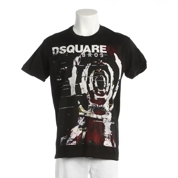 T-Shirt, in Black, Cotton, Dsquared