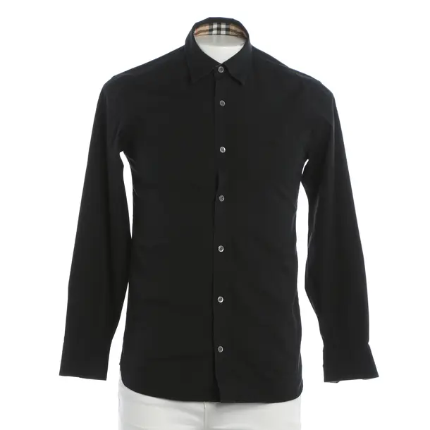 Shirt, in Black, Cotton, Burberry