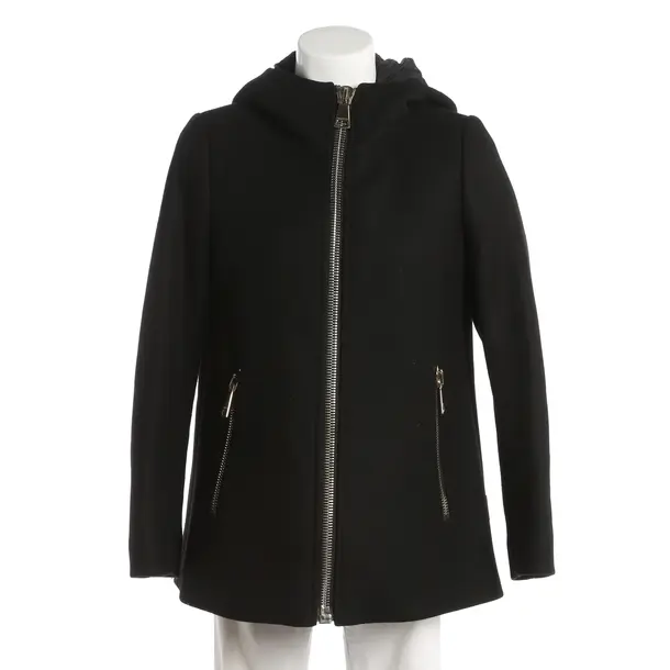Winter Jacket, in Black, Wool, Moncler