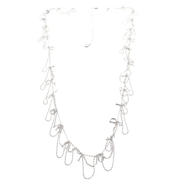 Necklace, in Silver, Metal (metallic, metallized), Dior