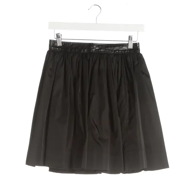 Skirt, in Black, Polyester, Prada