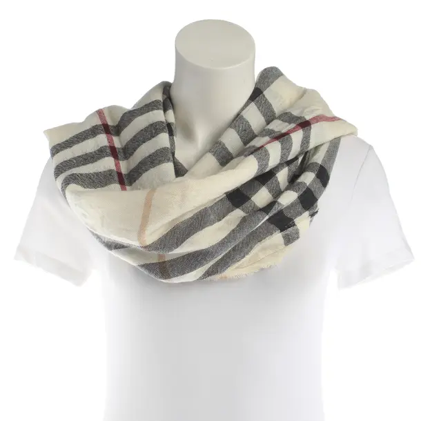 Scarf, in Multicolored, Wool, Burberry