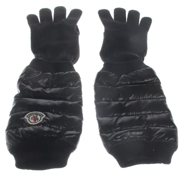 Handschuhe, in Schwarz, Baumwolle, Moncler