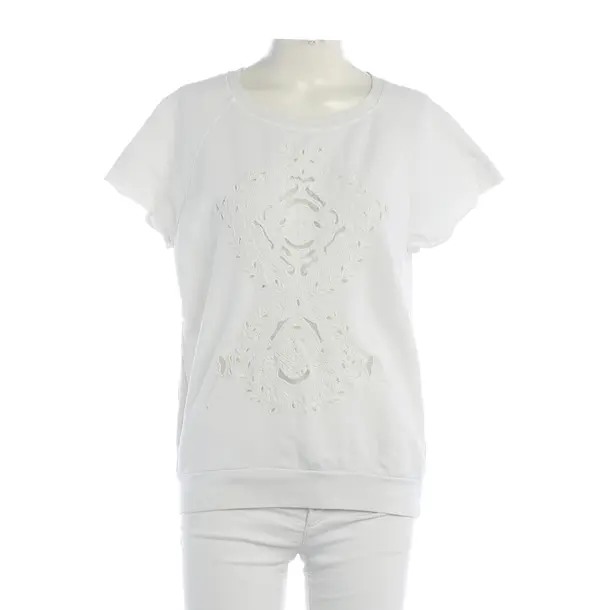 Camicia, in Bianco, Cotone, Chiuso