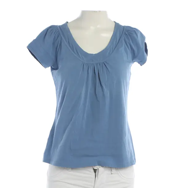 Shirt, in Blue, Cotton, Max Mara