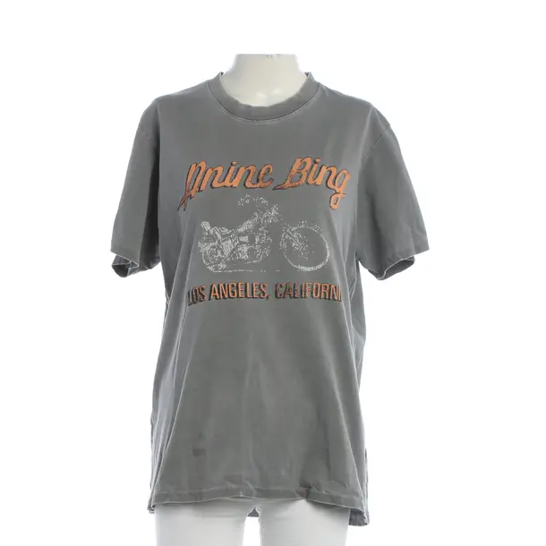 Shirt, in Gray, Cotton, Anine Bing