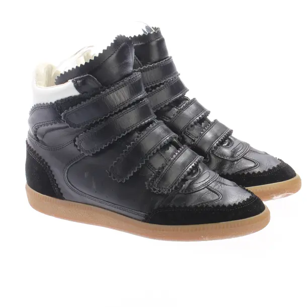 High-Top Sneakers, in Black, Isabel Marant