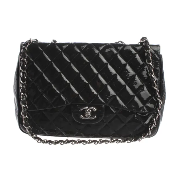 Schultertasche, in Schwarz, Leder, Chanel
