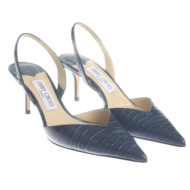 Slingbacks, in Blau, Jimmy Choo
