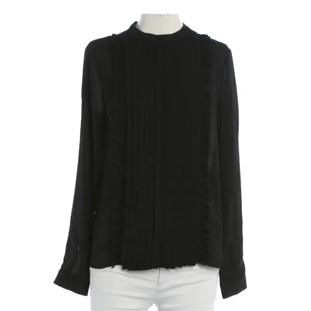 Bluse, in Schwarz, Polyester, Steffen Schraut