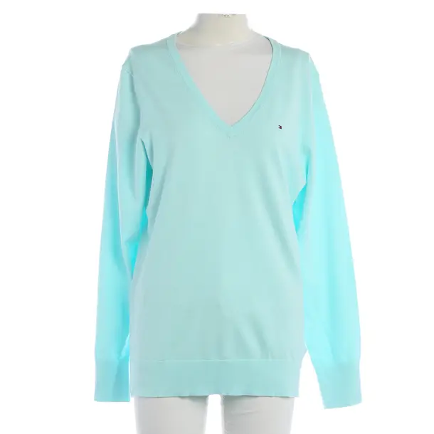 Jumper, in Light Blue, Cotton, Tommy Hilfiger
