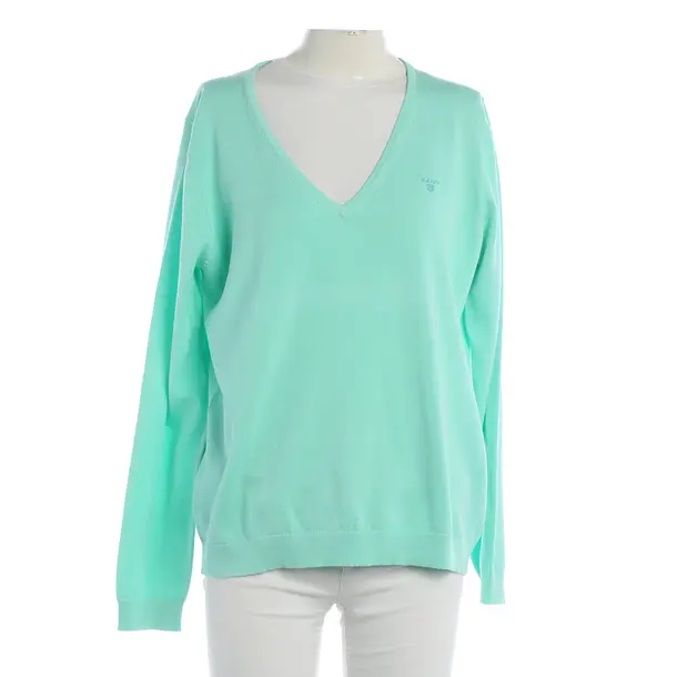 Jumper, in Turquoise, Cotton, Gant