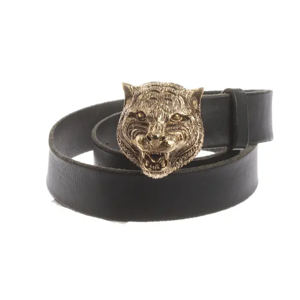 Belt, in Black, Leather, Gucci