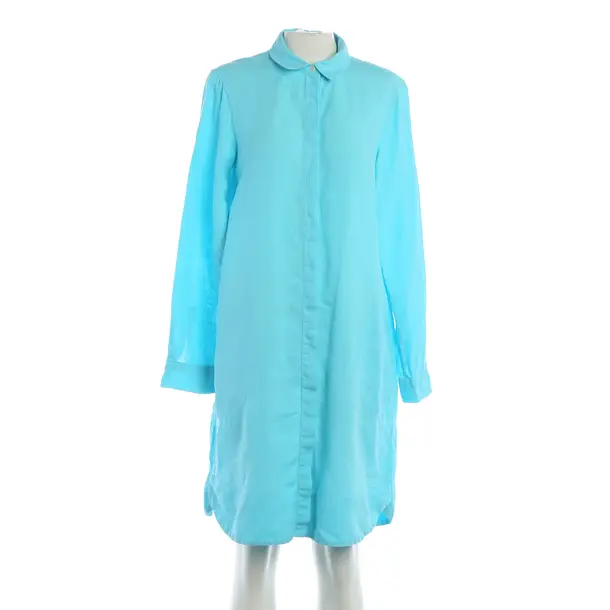 Dress, in Blue, Linen, 0039 Italy