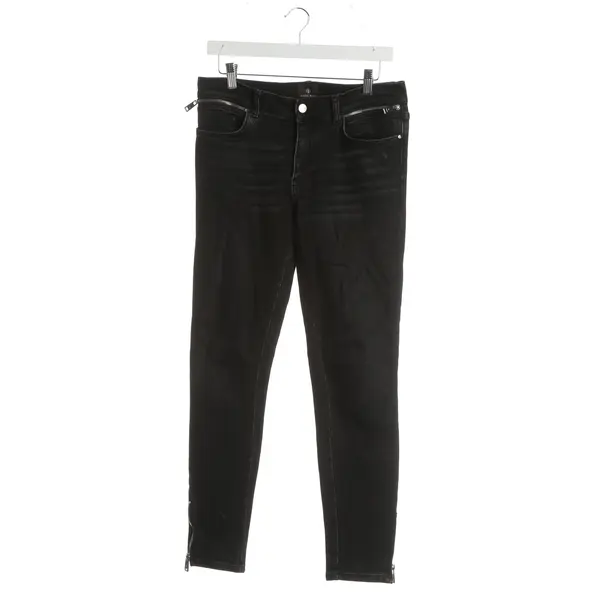 Jeans slim fit, in Nero, Cotone, Anine Bing