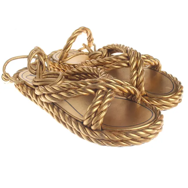 Sandali, in Oro, Valentino