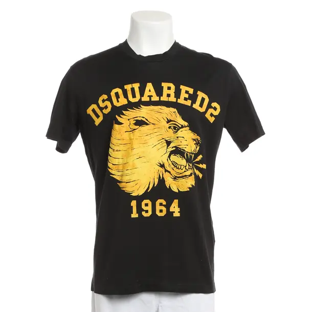 T-Shirt, in Black, Cotton, Dsquared