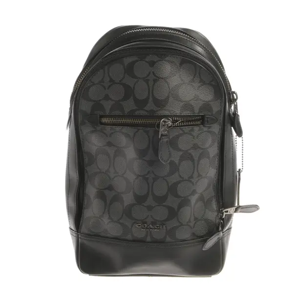 Borsa a cinture a tracolla, in Grigio, Pelle, Allenatore