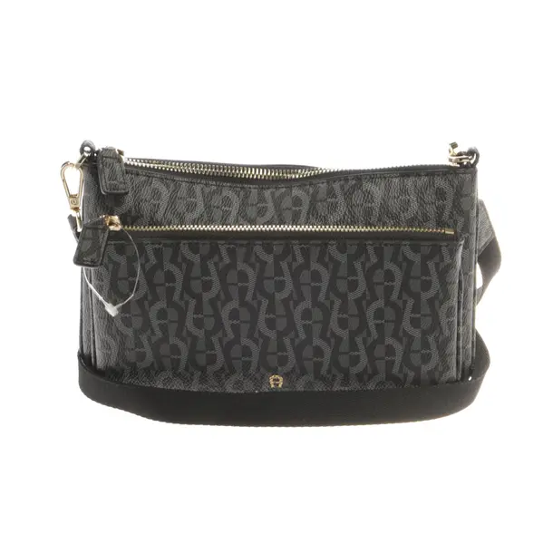 Borsa a cinture a tracolla, in Grigio, Pelle, Aigner