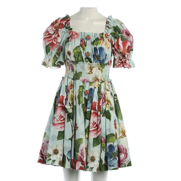 Kleid, in Mehrfarbig, Baumwolle, Dolce & Gabbana