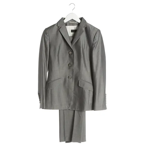 Tailleur pantalone, in Grigio chiaro, Lana, Windsor