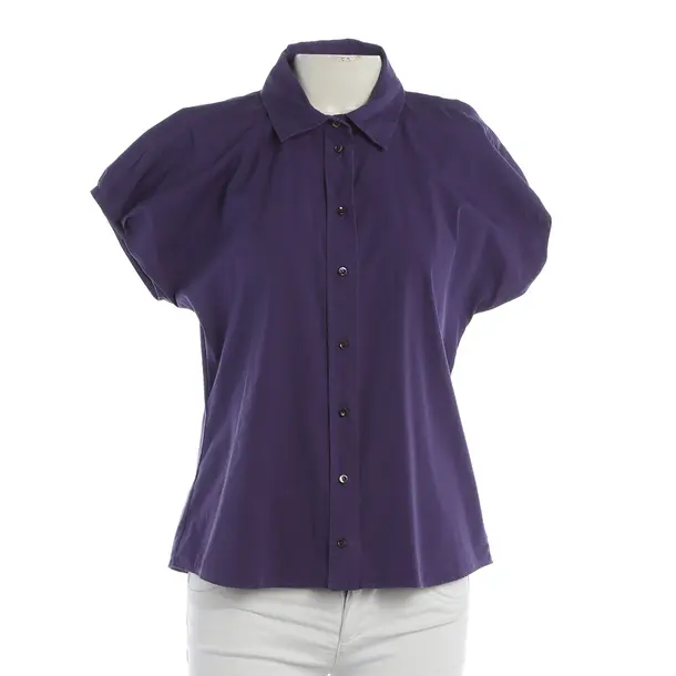 Blouse, in Purple, Cotton, Hugo Boss Black Label