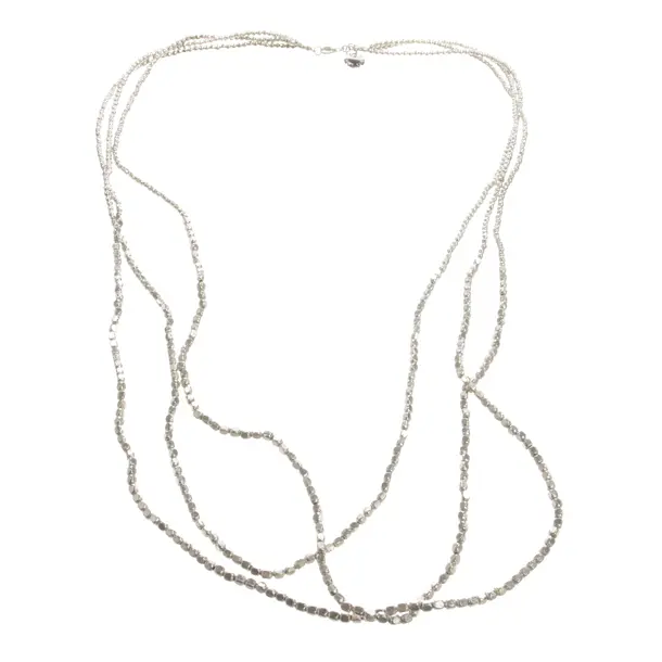 Halskette, in Silber, Metall (metallisch, metallisiert), Marc Cain