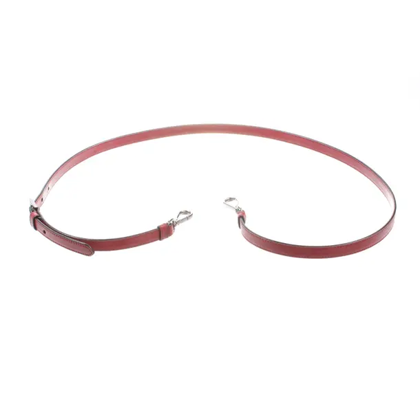 Shoulder Strap, in Red, Leather, Prada