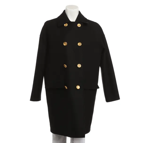 Cappotto mezza stagione, in Nero, Lana, Harris Wharf Londra