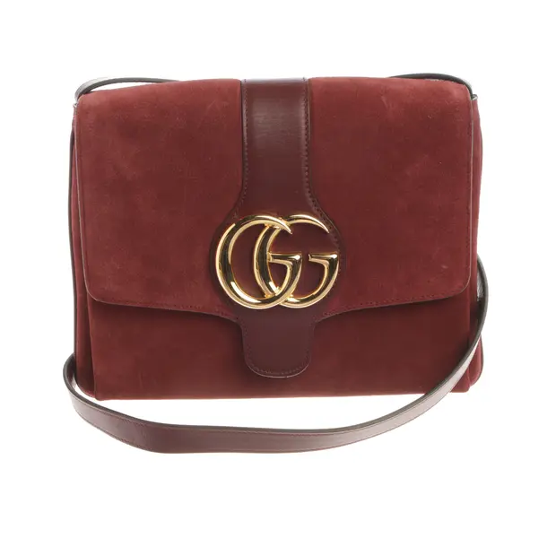 Schultertasche, in Bordeaux, Leder, Gucci