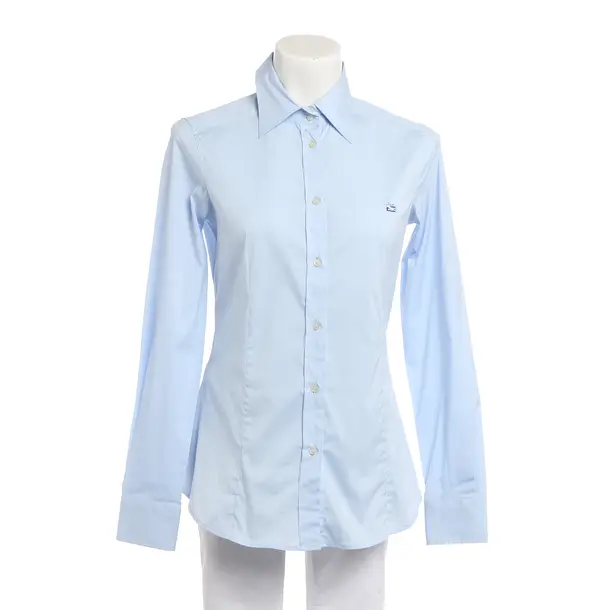 Bluse, in Hellblau, Baumwolle, Etro