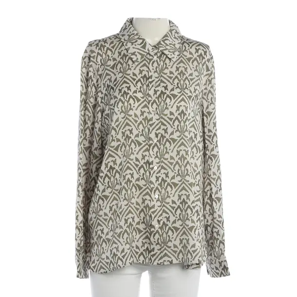 Bluse, in Beige, Seide, Hemisphere