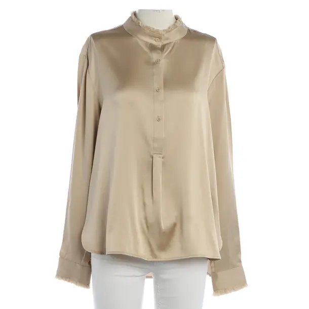 Bluse, in Hellbraun, Seide, Herzensangelegenheit